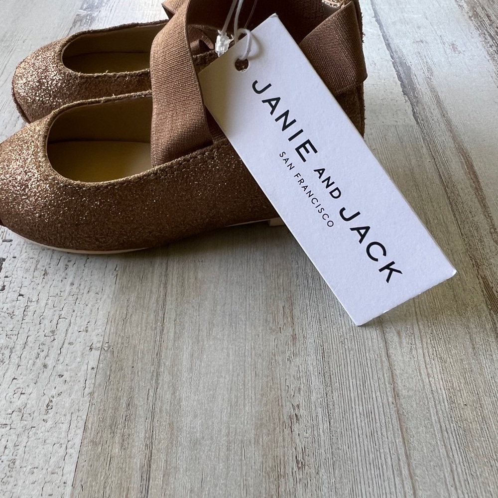 Janie and jack ballerina flats - Picture 2 of 4
